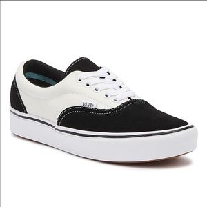 red white blue vans shoes